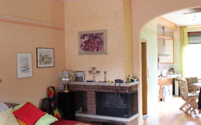 Kamin im Wohnzimmer